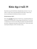 Khỏe đẹp ở tuổi 35 doc