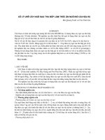 Xử lý urê cây ngô sau thu bắp làm thức ăn nuôi bò cái hậu bị docx