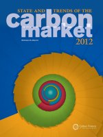 STATE AND TRENDS OF THE CARBON MARKET 2012 potx
