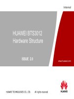 HUAWEI BTS3012 Hardware Structure pdf