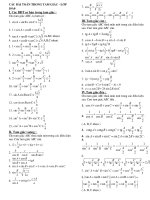 Bài tập bất đẳng thức tam giác