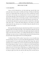 nghiên cứu các yếu tố ảnh hưởng đến hành vi tiêu dùng sản phẩm wow của khách hàng tại siêu thị big c huế
