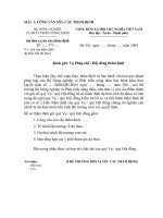 MẪU 1: CÔNG VĂN YÊU CẦU THẨM ĐỊNH potx