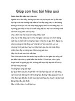 Giúp con học bài hiệu quả ppt