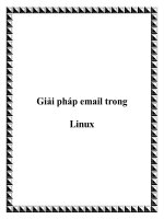 Giải pháp email trong Linux potx