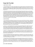 Soạn bài Tự tình