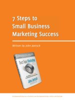 7 Steps to Small Business Marketing Success pdf