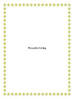 Pro-active Living pdf
