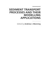 SEDIMENT TRANSPORT PROCESSES AND THEIR MODELLING APPLICATIONS docx