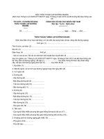 MẪU THỎA THUẬN LẬP ĐƯỜNG NGANG ppt