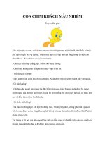 CON CHIM KHÁCH MÀU NHIỆM docx