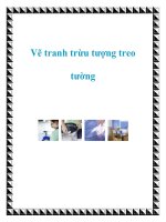 Vẽ tranh trừu tượng treo tường pdf