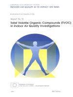 Total Volatile Organic Compounds (WOC) in Indoor Air Quality Investigations doc