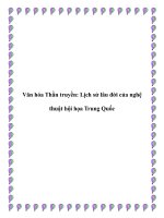 Văn hóa Thần truyền doc