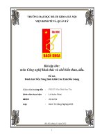 báo cáo đánh giá tiền năng sinh khối của tỉnh bắc giang