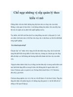 Chế ngự những vị sếp quản lý theo kiểu vi mô pdf