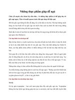 Những thực phẩm giúp dễ ngủ ppt