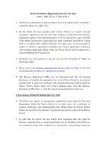 Waiver of Business Registration Fees for One Year (from 1 April 2012 to 31 March 2013) ppt