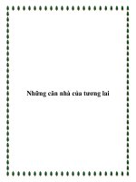 Những căn nhà của tương lai ppt