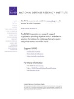 Measuring the Statutory and Regulatory Constraints on DoD Acquisition - Research Design for an Empirical Study potx