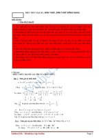 Biểu thức đại số Đơn thức Đơn thức đồng dạng ppt