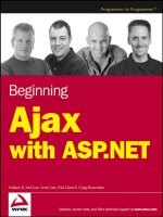 wrox press beginning ajax with asp.net (2006)