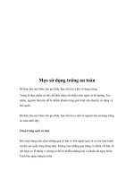 Mẹo sử dụng trứng an toàn potx