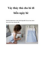 Váy thủy thủ cho bé đi biển ngày hè potx