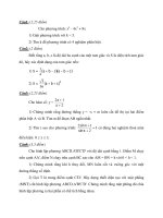 Đề Thi Thử Đại Học Khối A, A1, B, D Toán - Phần 15 - Đề 5 pdf