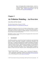 Air Pollution Modeling – An Overview potx