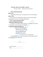Đề thi thử đại học văn khối c năm 2011 đề số 1 pdf