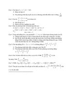 Đề Thi Thử Đại Học Khối A, A1, B, D Toán 2013 - Phần 34 - Đề 15 pdf