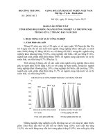 BÁO CÁO TÓM TẮT TÌNH HÌNH HOẠT ĐỘNG NGÀNH CÔNG NGHIỆP VÀ THƯƠNG MẠI THÁNG 02 VÀ 2 THÁNG ĐẦU NĂM 2013 pptx