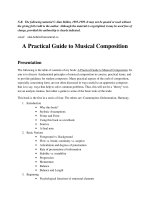 Alan berklin   a practical guide to musical composition