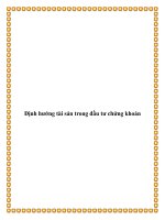 Định hướng tài sản trong đầu tư chứng khoán doc