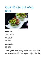 Quả đỗ xào thịt xông khói docx