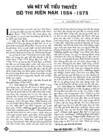 Vài nét tiểu thuyết đô thị miền Nam 1954-1975 pdf