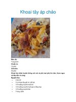 Khoai tây áp chảo pot