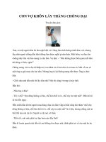 CON VỢ KHÔN LẤY THẰNG CHỒNG DẠI pdf