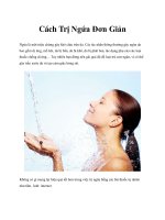 Cách Trị Ngứa Đơn Giản docx