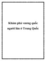 Khám phá vương quốc người lùn ở Trung Quốc pot