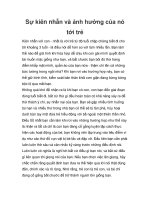 Sự kiên nhẫn và ảnh hưởng của nó tới trẻ docx