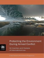 Protecting the environment during armed conﬂict doc