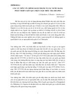 CÁC ƯU TIÊN VỀ CHÍNH SÁCH THUỐC Ở CÁC NƯỚC ĐANG PHÁT TRIỂN: KẾT QUẢ MỘT CUỘC ĐIỀU TRA DELPHI pdf