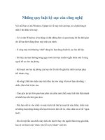 Những quy luật kỳ cục của công nghệ ppt