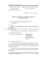 khảo sát mô hình điều khiển nhiệt độ rt 040 và mô hình đều khiển áp suất rt 030