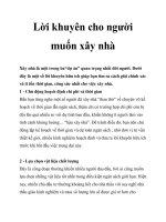 Lời khuyên cho người muốn xây nhà doc