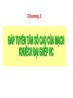 MẠCH ĐIỆN TỬ 2 - CHƯƠNG 2 pot