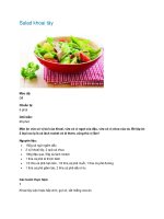 Salad khoai tây pdf