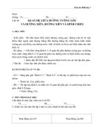 giáo án quan hệ giữa đường vuông góc và đường xiên, đường xiên và hình chiếu - toán 7 - gv.h.b.chi